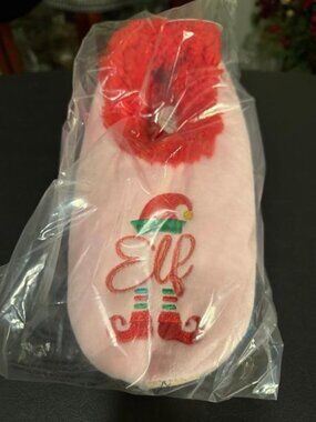 Xmas Snoozies! Slippers Size Women’s Large 9-10 Elf & Squad NWT